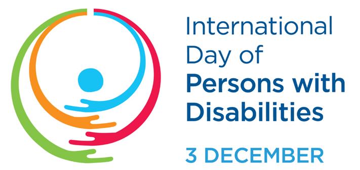 Logo for International Day of Persons with Disabilities (IDPD). December 3, 2024.