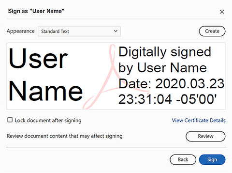 how to use digital id signature adobe