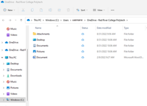 Set up OneDrive in Windows 10 and 11 : RRC Polytech: Information ...