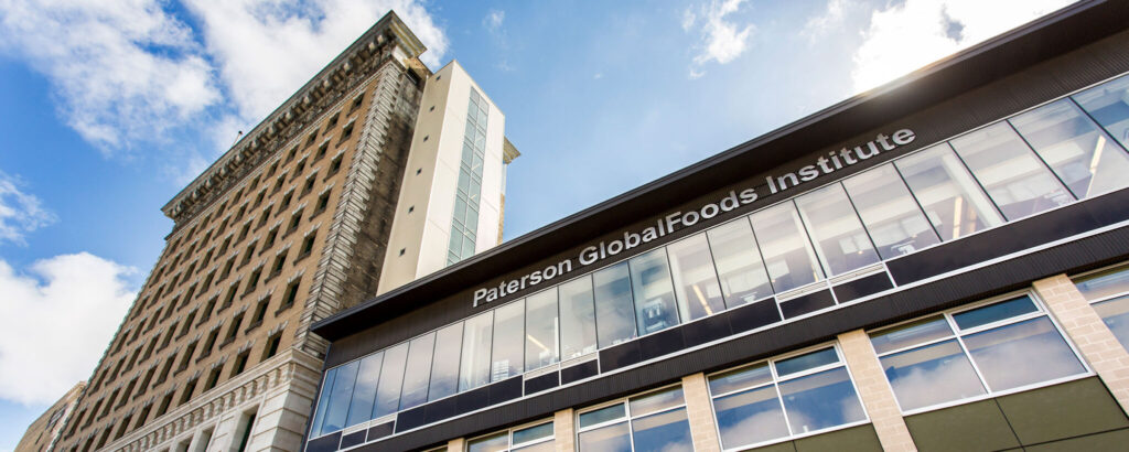 Exterior of Paterson GlobalFoods Institute building